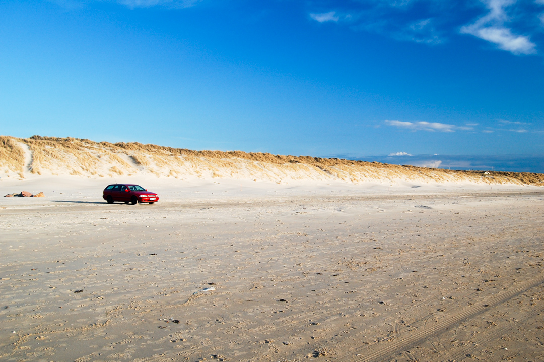 Autostrand Løkken - Auffahrt Ny Strandvej