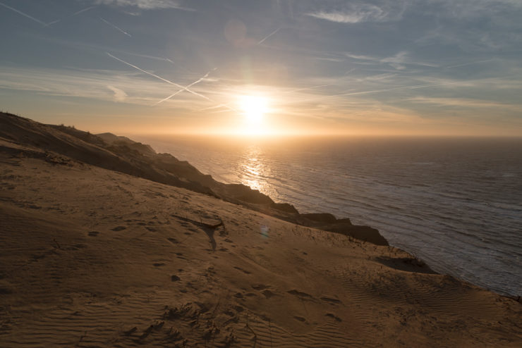 Sonnenuntergang am Rubjerg Knude