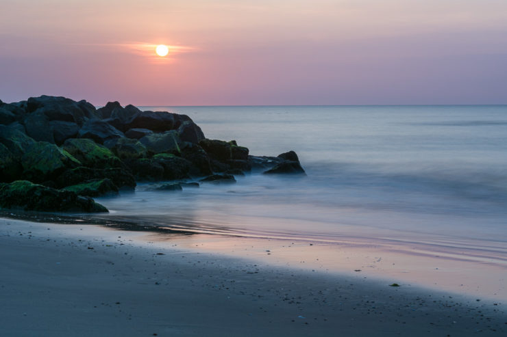 Lønstrup Sonnenuntergang