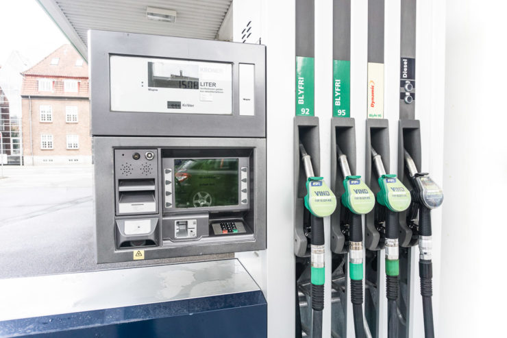 Tankautomat Dänemark