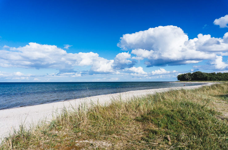 Ostseestrand in Hasselberg