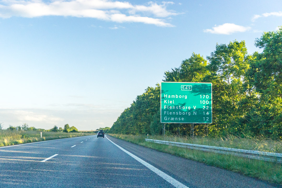 Geschwindigkeit Autobahn Danemark