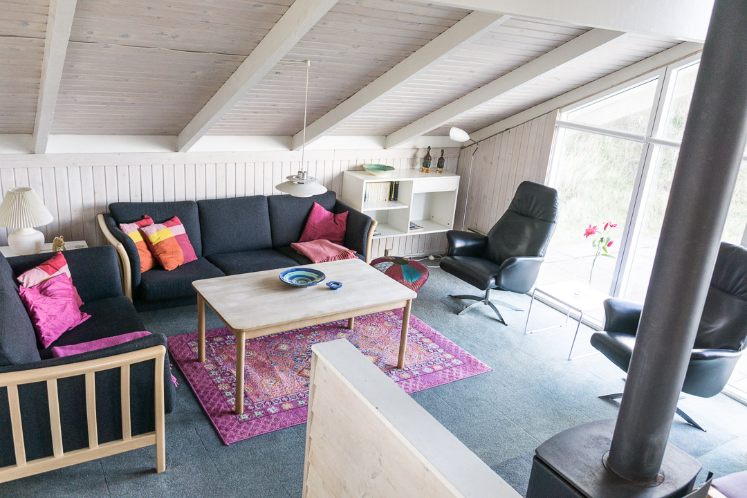 Ferienhaus Doblervej 35 - Wohnzimmer