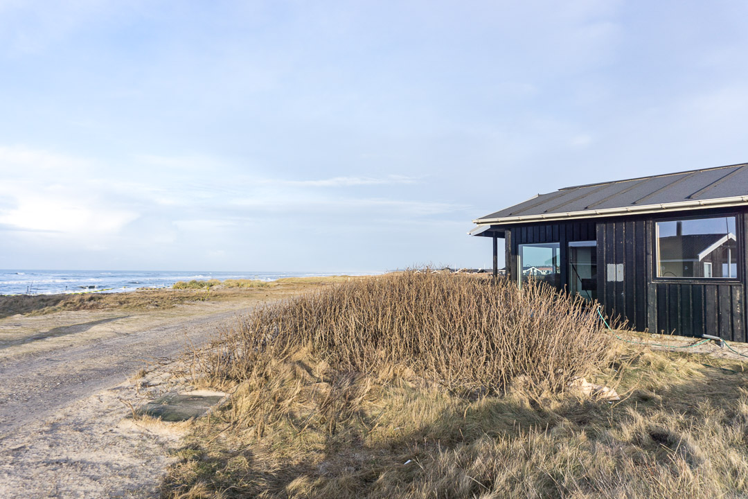 Aussicht links vom Ferienhaus