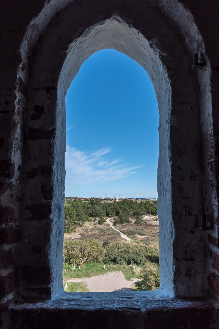 Aussicht vom Kirchturm in Richtung Norden / Skagen