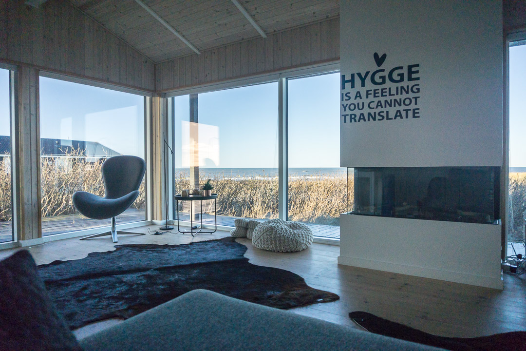 Aussicht vom Sofa auf die Nordsee