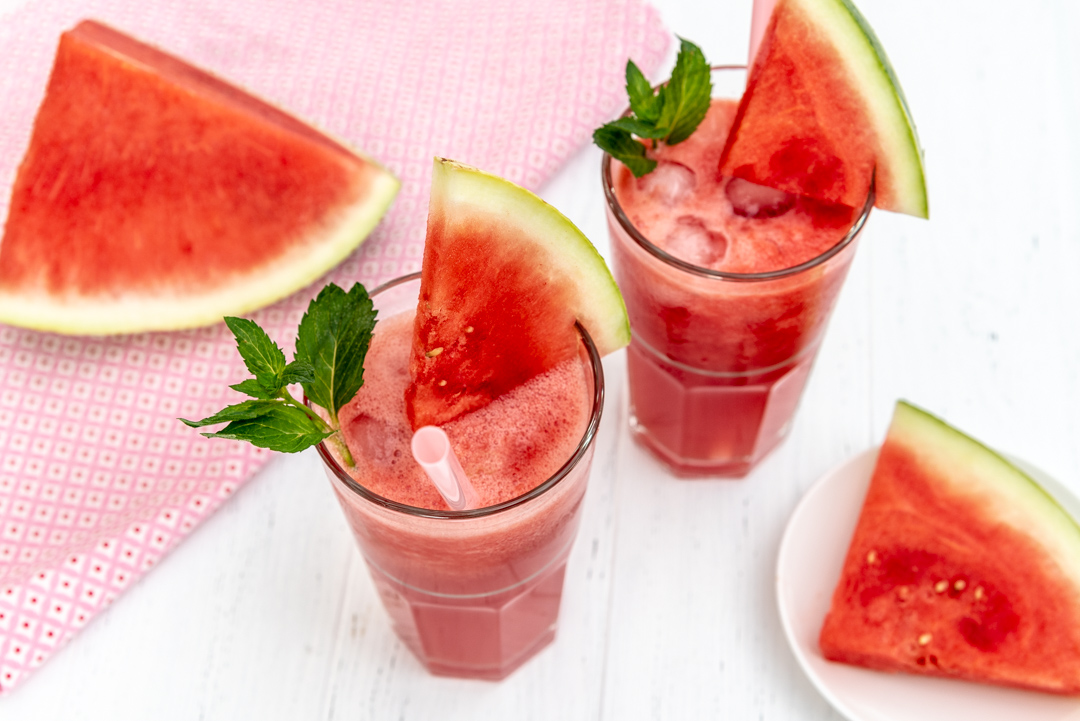 Wassermelonen-Lakritz-Eistee