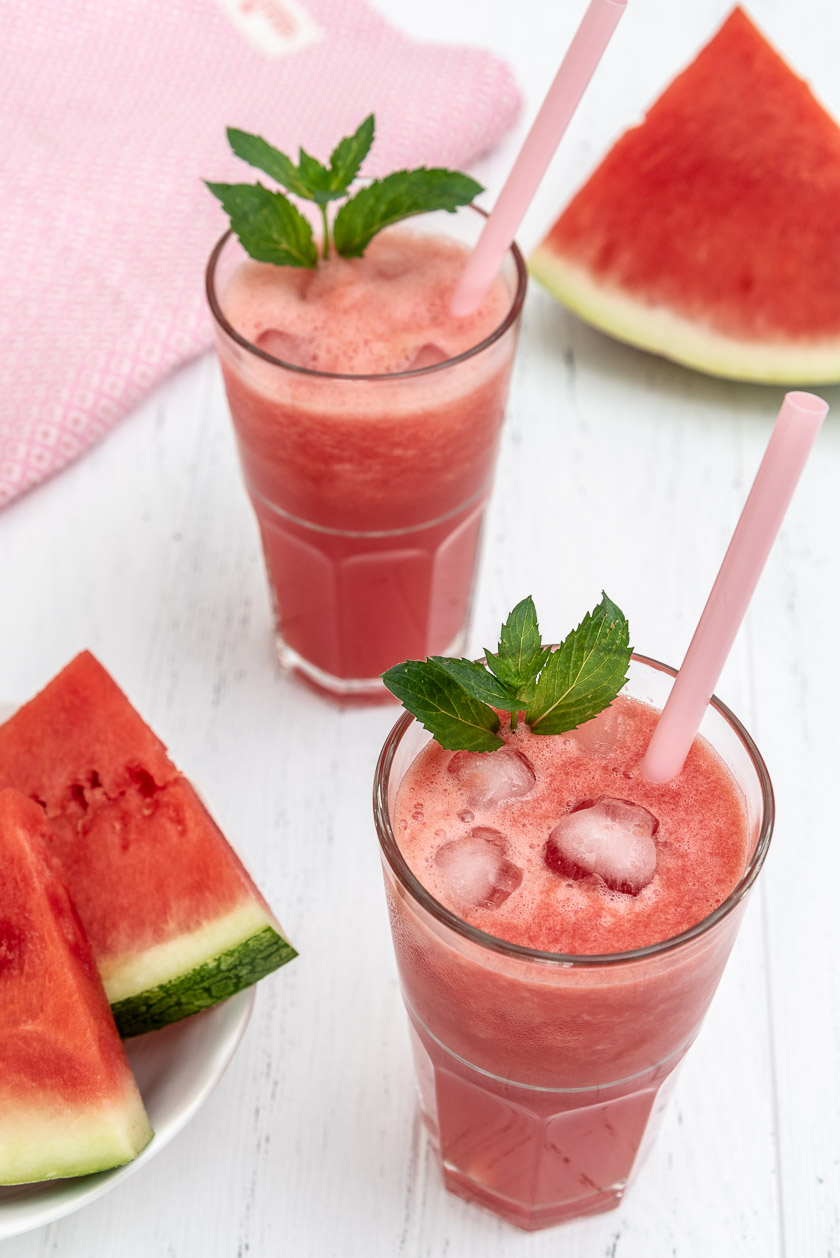Wassermelonen-Lakritz-Eistee