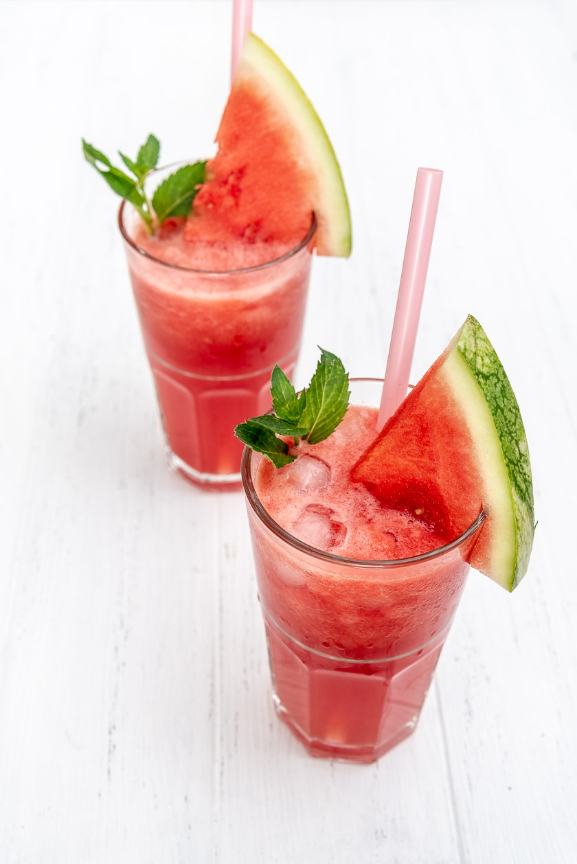 Wassermelonen-Lakritz-Eistee