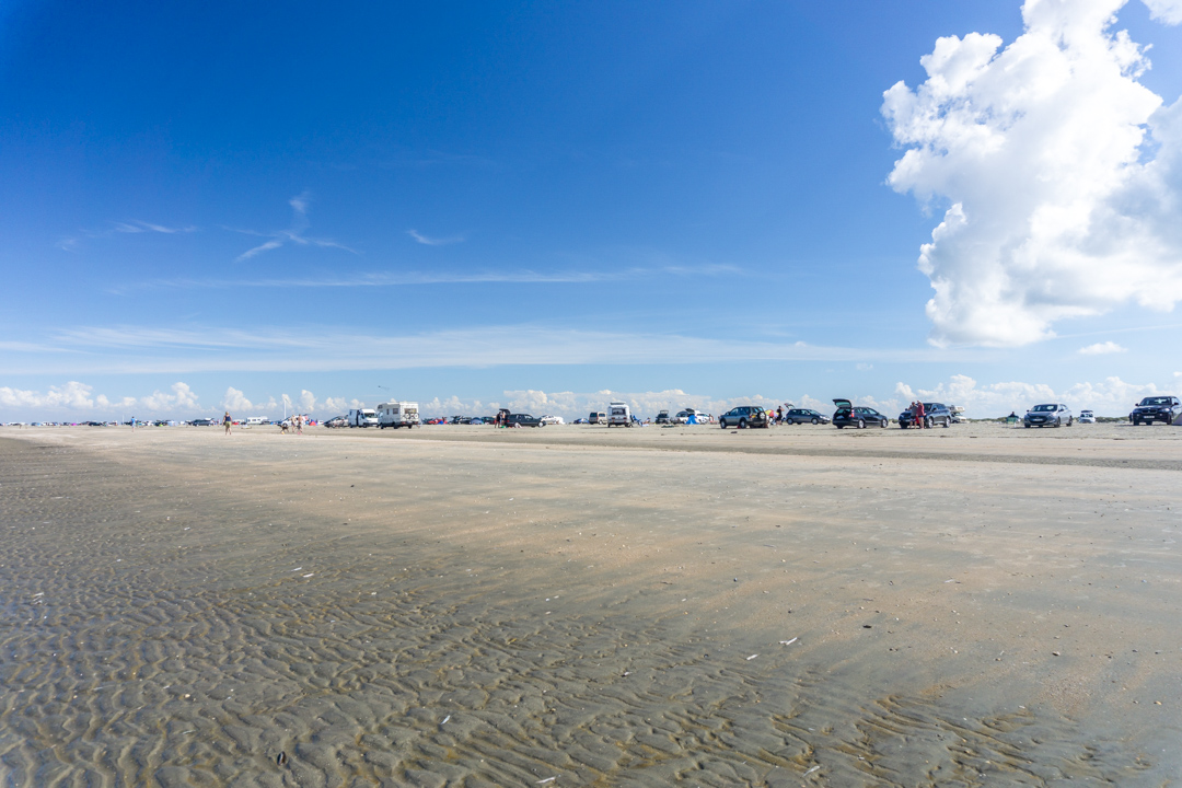 Später Vormittag am Lakolk Strand auf Rømø 