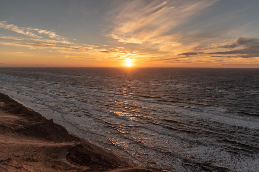 onnenuntergang Rubjerg Knude