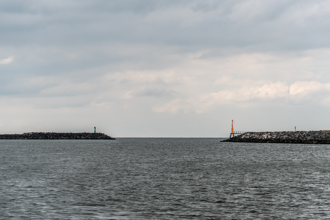 Hafeneinfahrt Hvide Sande