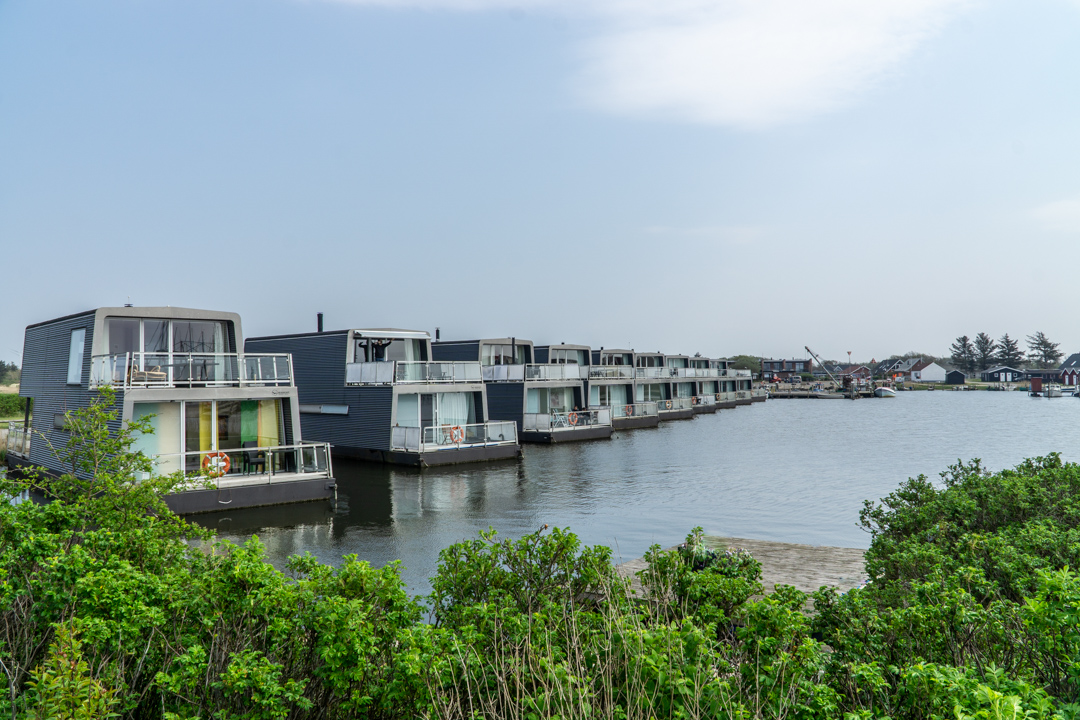 Hausboote in Bork Havn