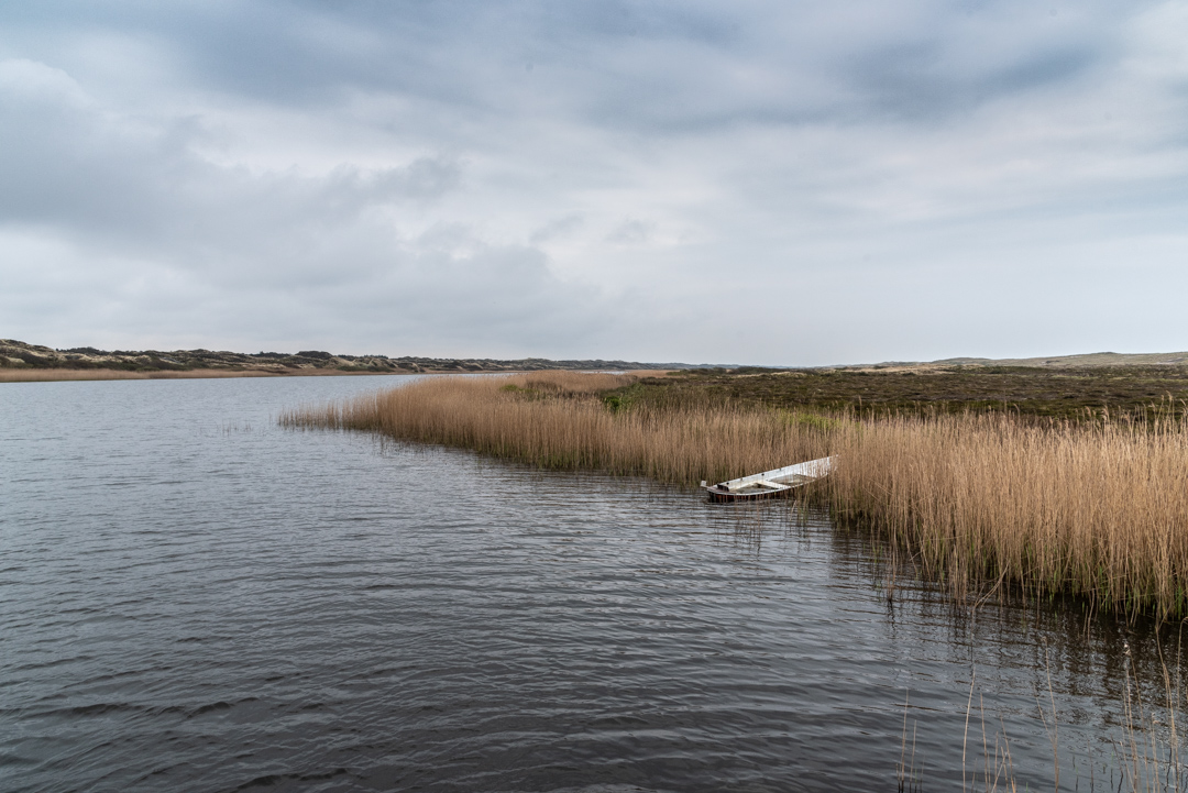 Einsames Fischerboot