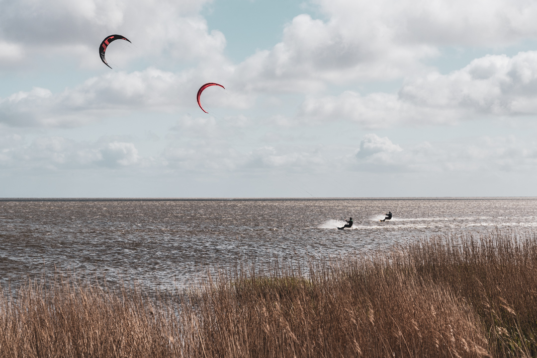 Baggers Dæmning Kitesurfer