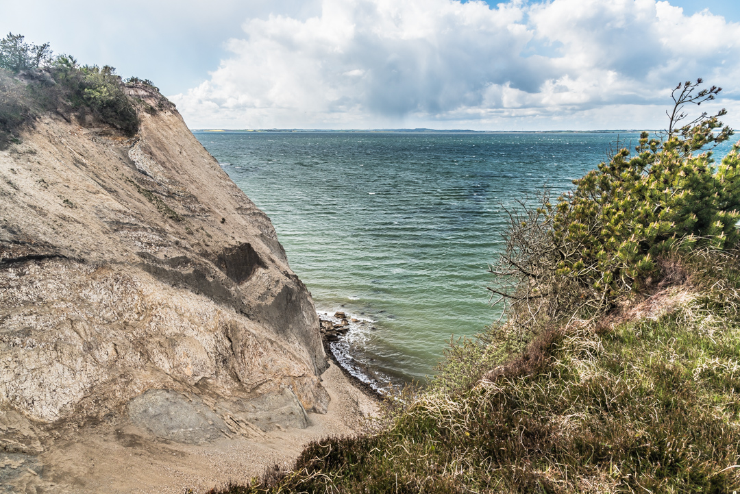 Grandiose Aussicht von der Steilküste auf Fur