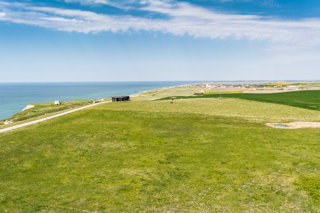 Aussicht vom Bovbjerg Fyr in Richtung Ferring