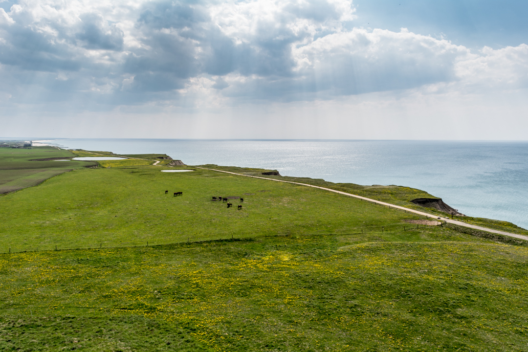 Blick vom Bovbjerg Fyr auf die Nordsee